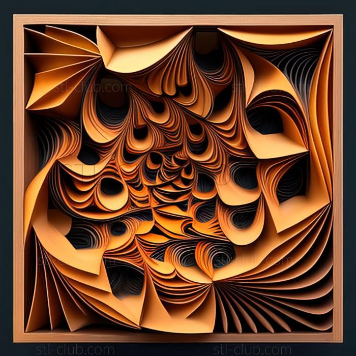 3D model st abstract art (STL)